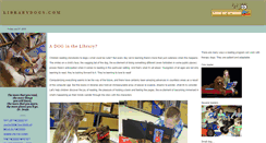 Desktop Screenshot of librarydogs.com